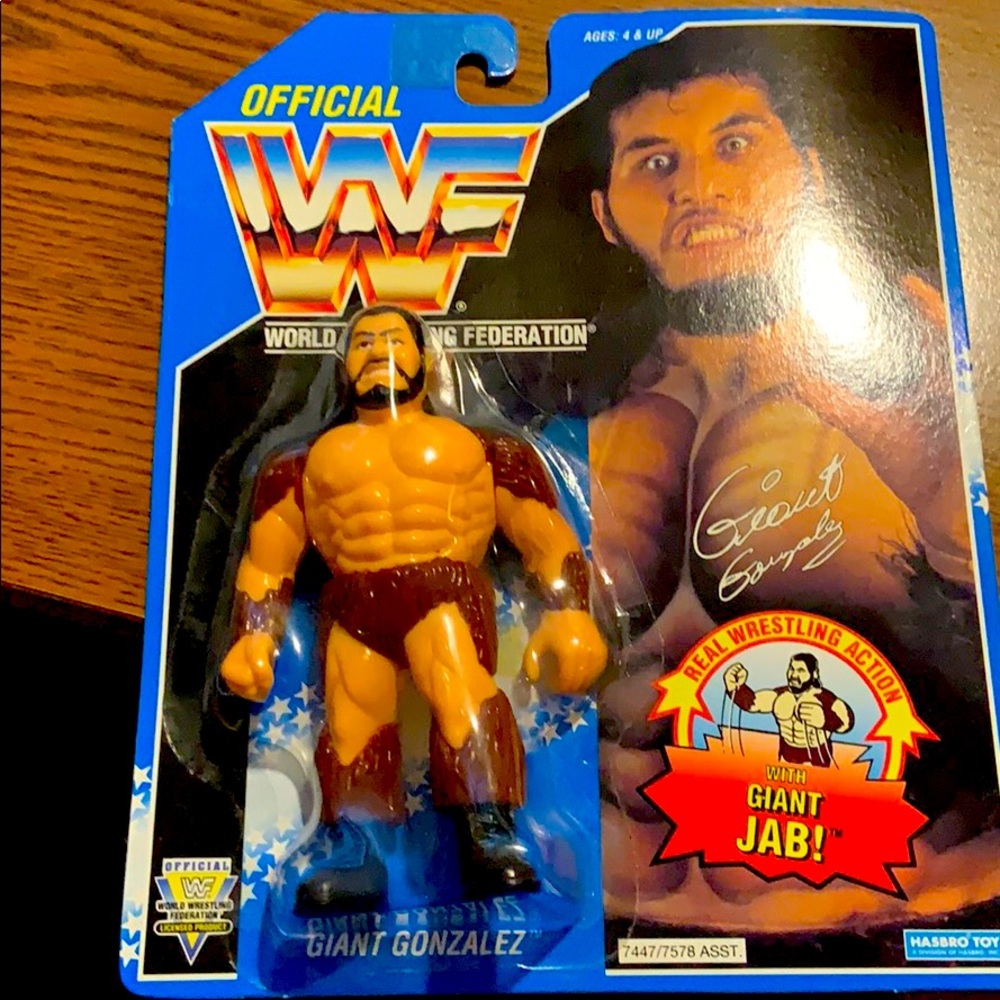 WWF Giant Gonzalez Wrestling figure